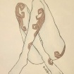 Title: Bi'an Leg Study. Description: Study of Xie Bi'an's legs. Want to complete.